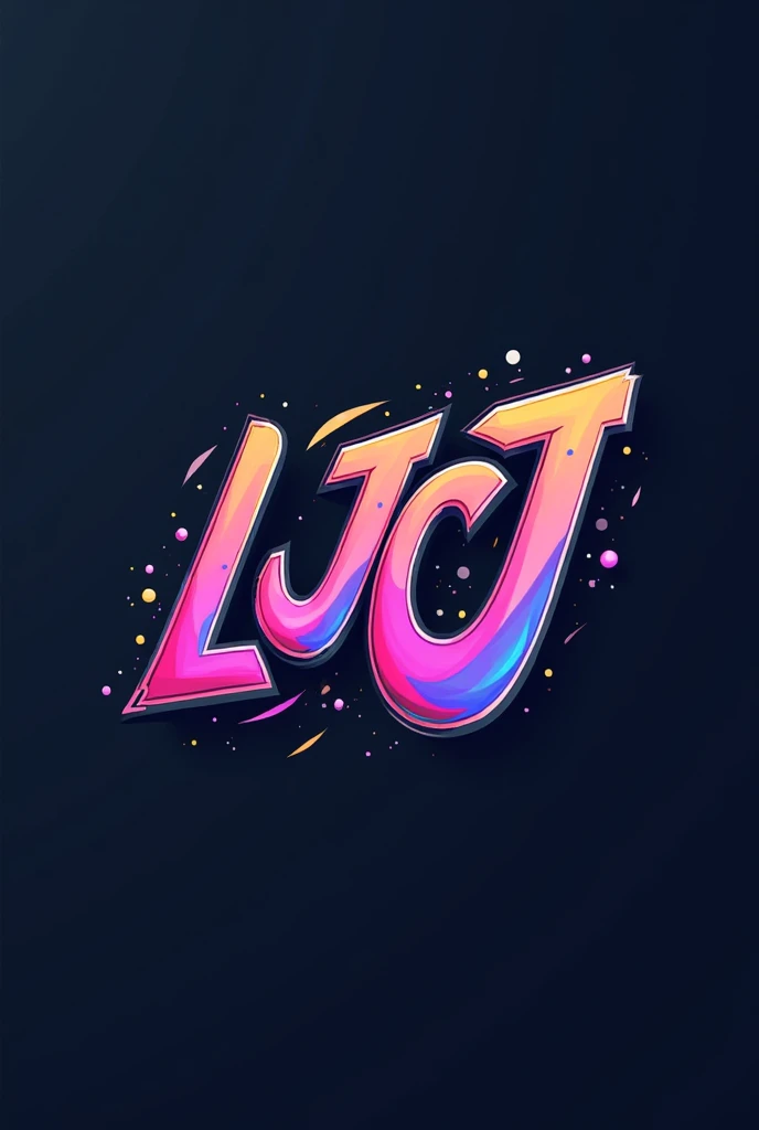 Make me a clothing logo with the initials LJCJ Something more striking like animated something trendy 