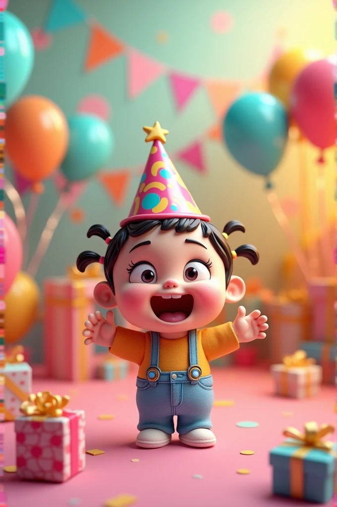 Happy birthday bestie 3D