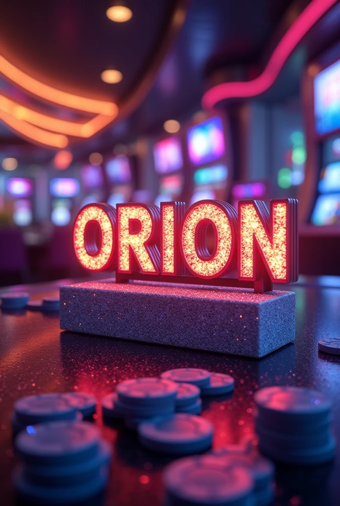 Orion star name on casino game photo