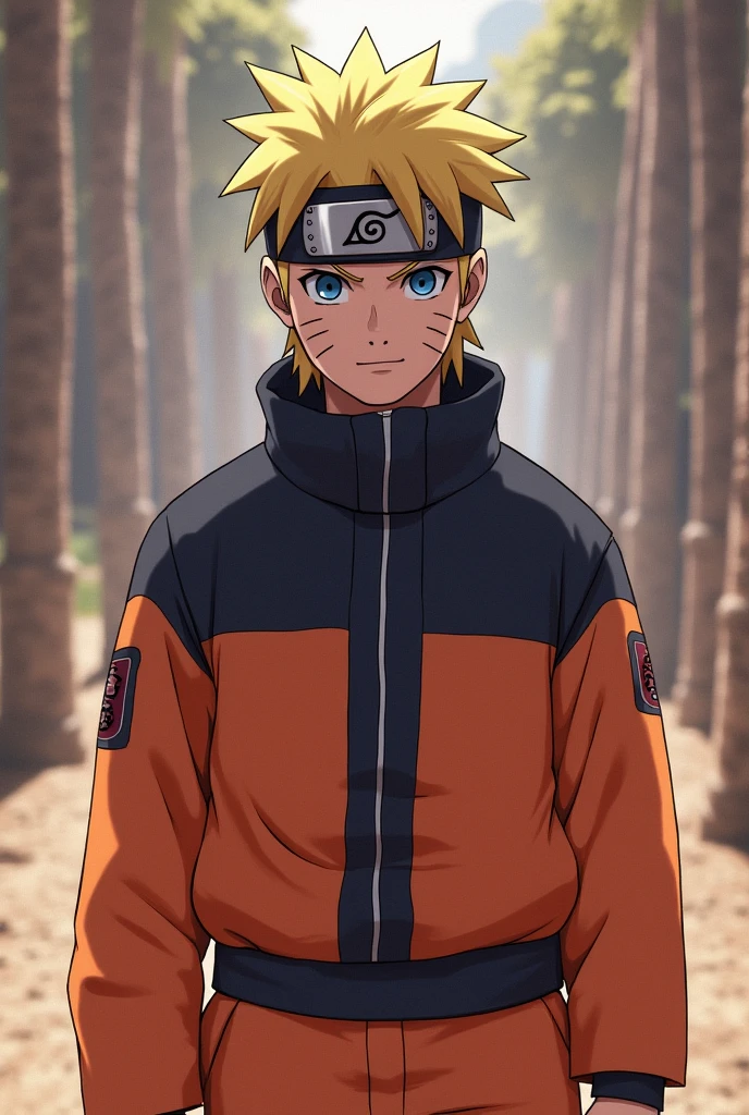 Naruto in Naruto Manga costume