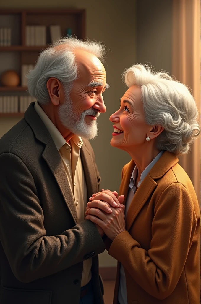 Older grandpa love older hot grandma