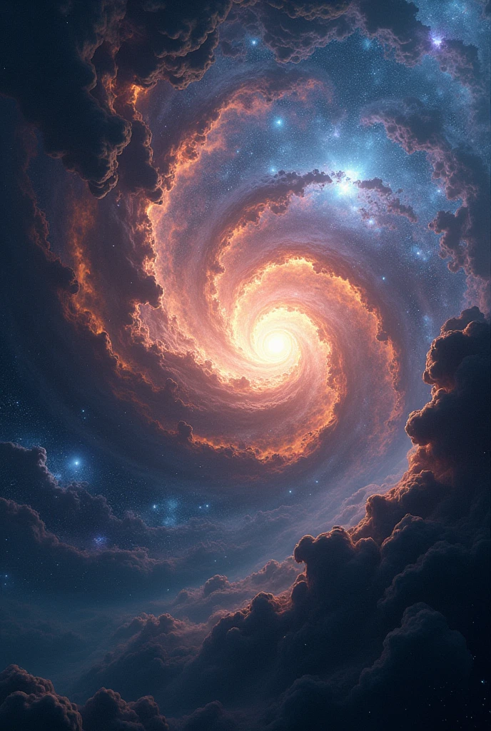 create an image of the universe