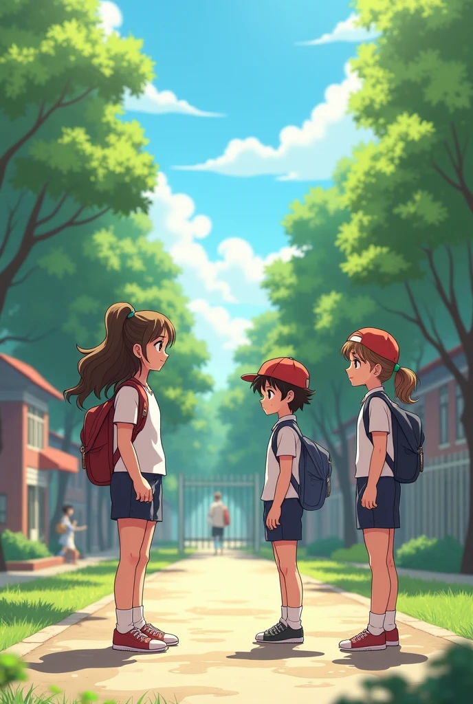 One sunny afternoon at school, ฉันกำลังเล่นกับเพื่อนๆ อยู่เมื่อมีกลุ่มเด็กผู้manจากชั้นเรียนของฉันเริ่มแกล้งฉัน. They tried their luck., Makes me feel uncomfortable. My younger sister, That used to be nearby, Noticed it immediately and rushed over..
With a firm but gentle tone, เธอยืนอยู่ระหว่างฉันกับเด็กผู้man, Her expression was serious but calm.. She ordered them to stop and made it clear that their behavior was unacceptable.. man, Be amazed by her confidence and determination., Hurry back and walk away..