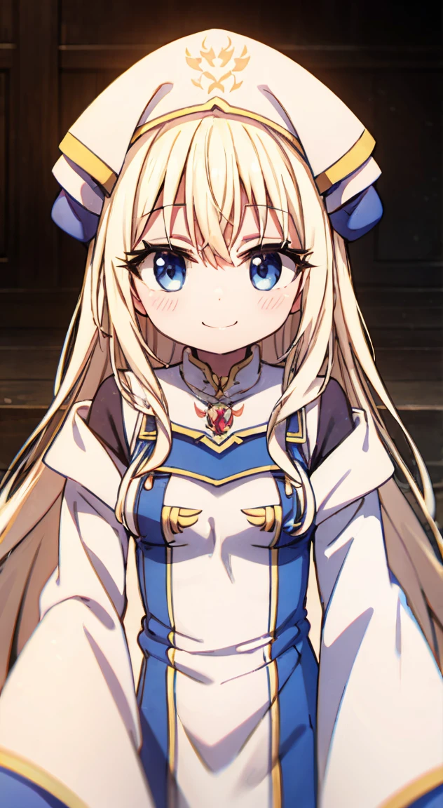 cute,Priestess,Smile,