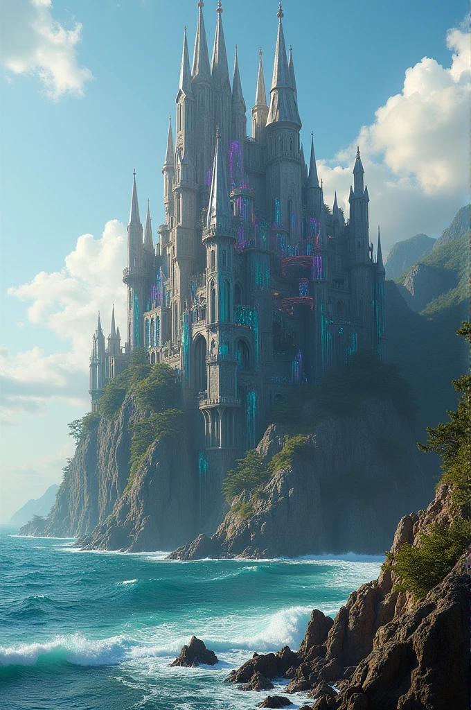 Make a uniq castel desine no human think about byfor
