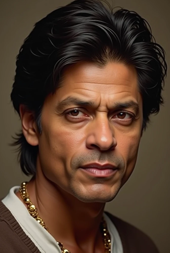 Shahrukh Khan&#39;s face in Indonesian