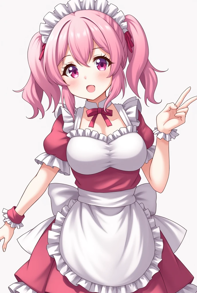 One girl, Cosmetan, methane, Twin Drill, Pink Hair, blue eyes, dress, Outdoor, Fallen leaves, (((skirt lift))), (((kneel))), (((from the front, Cleavage, ass pov, portrait))), (((cum on mouth))), (((1fat man, penis, blowjob))),