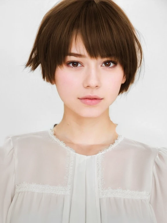 white　blouse