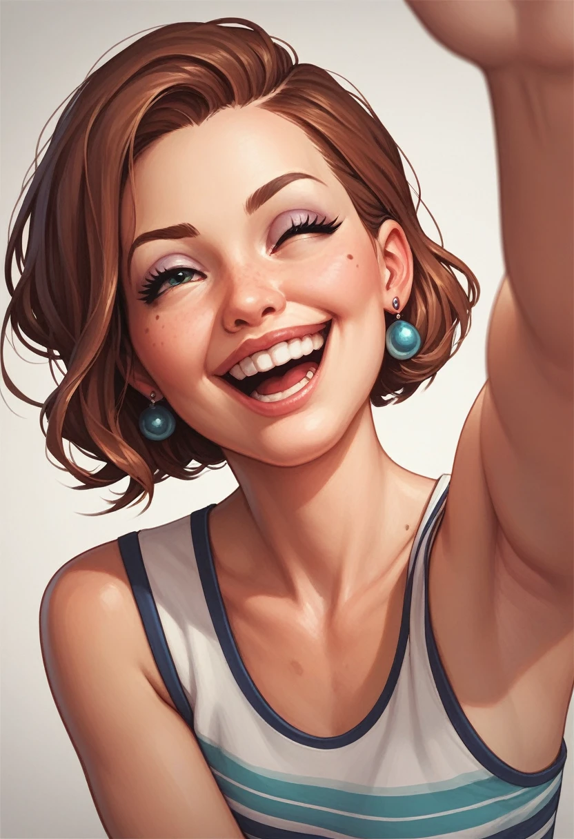 Woman  dance happy 
