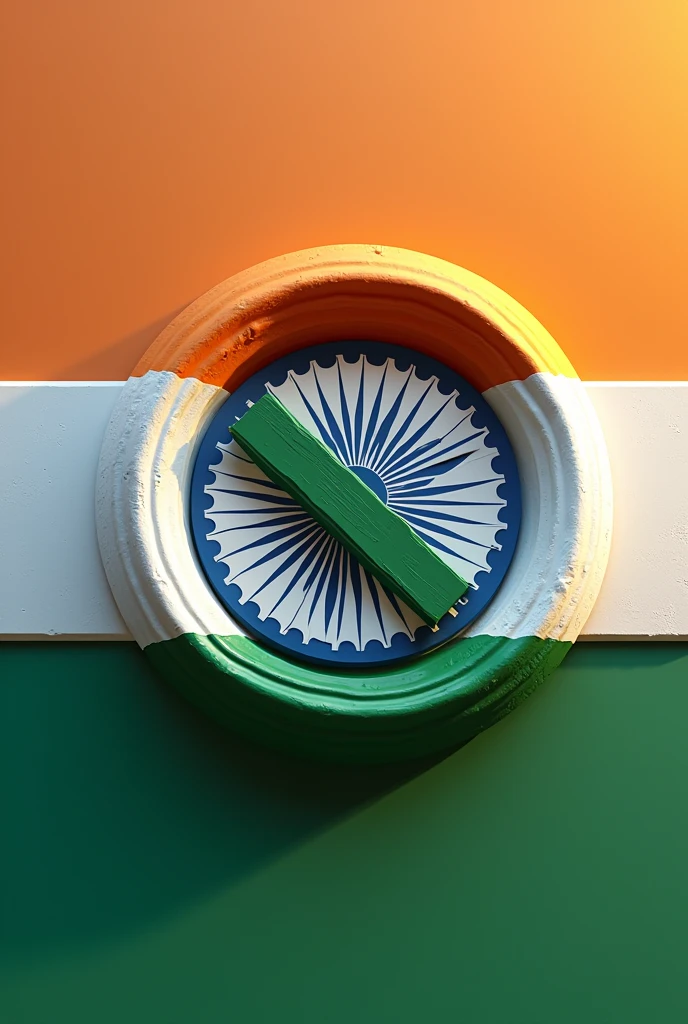 Make a image of indian flag in round with the letter N with a multipule background colour
Same image but change the letter. 3D image