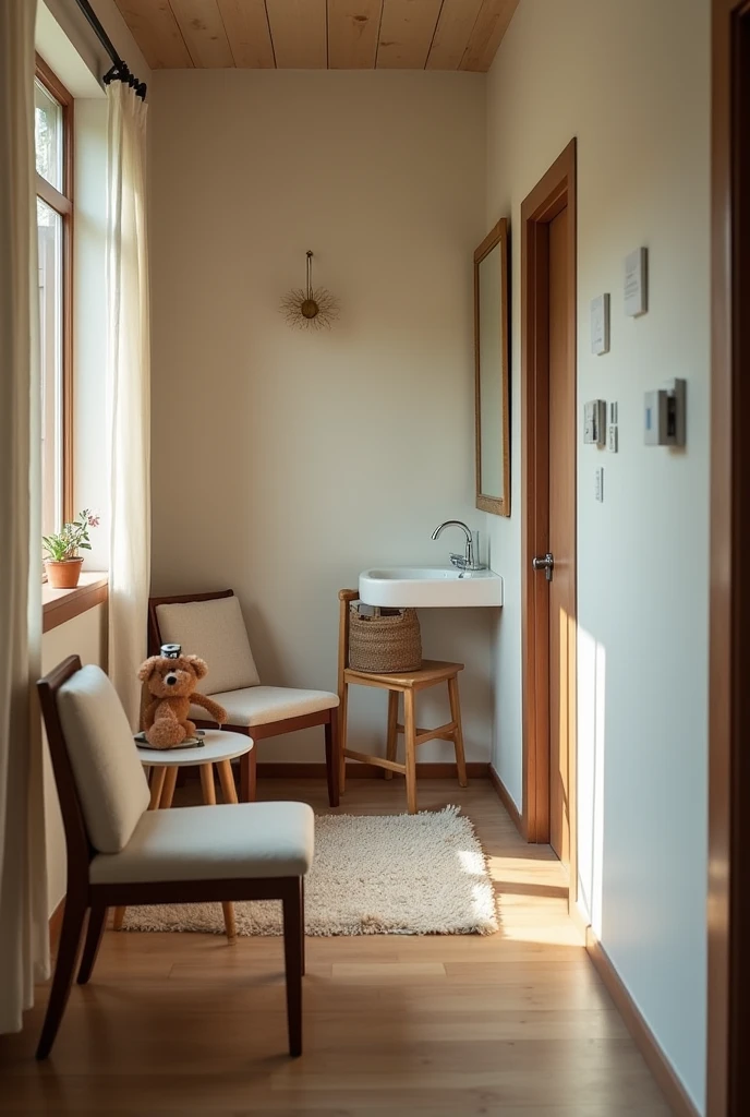 Through the efforts of the group, private lactation rooms are being set up in many places in the village.