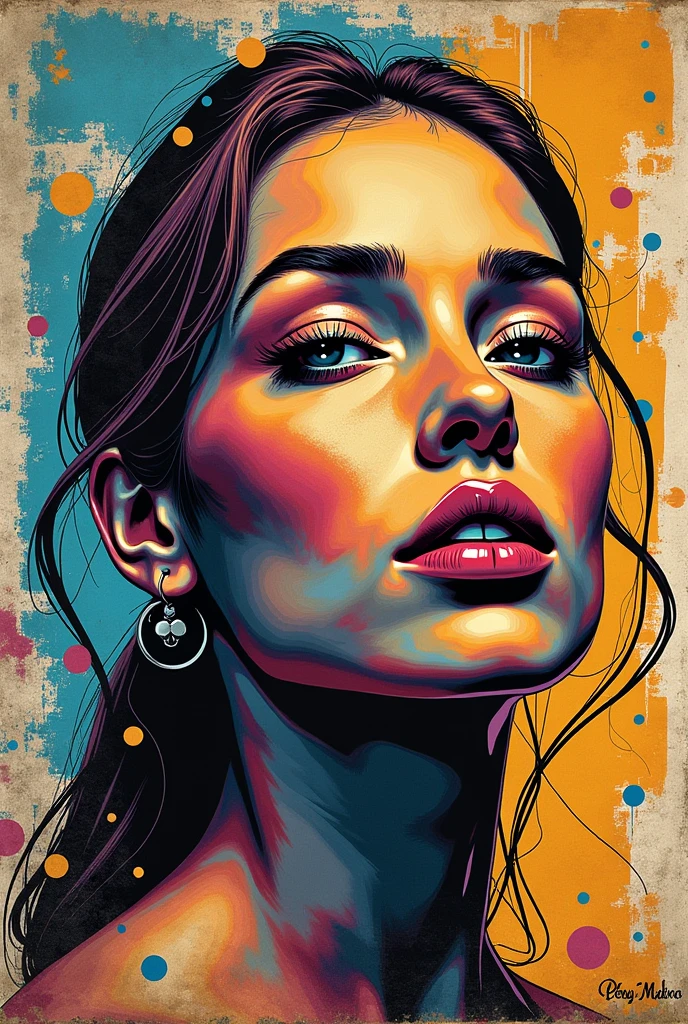 Create a street art poster