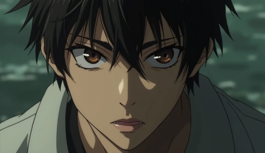 (best quality, masterpiece, ultra detailed), Fade out from close-up
Teenage Japanese male idol with a determined expression
Teenage Japanese male idol with a serious expression, determined not to make her sad