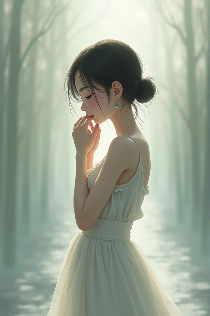 Girl standing