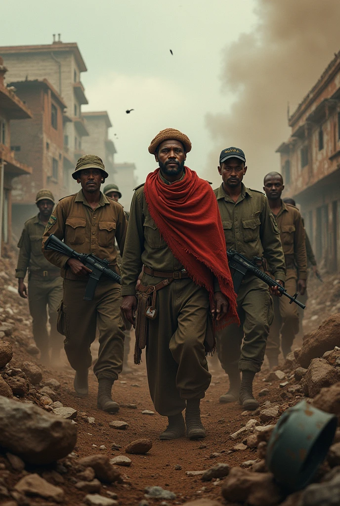 Generate a photo for the current situation of TPLF