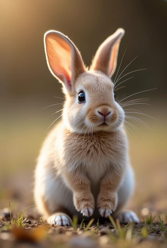 hoto of a   bunny