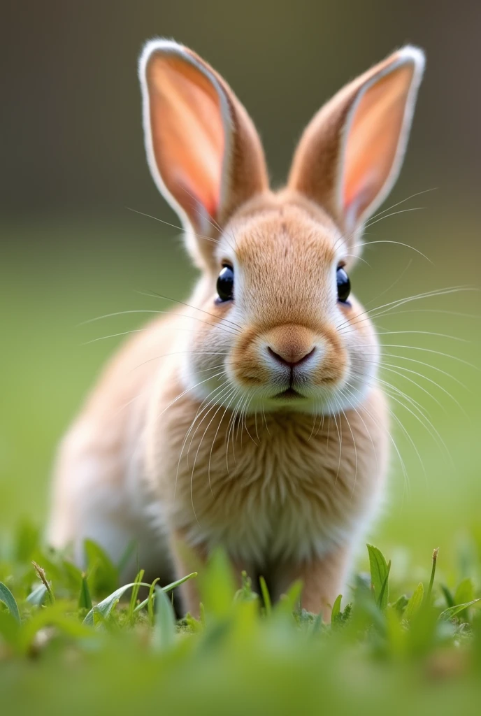 hoto of a baby bunny