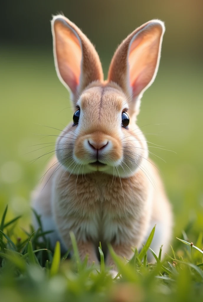 hoto of a  baby bunny