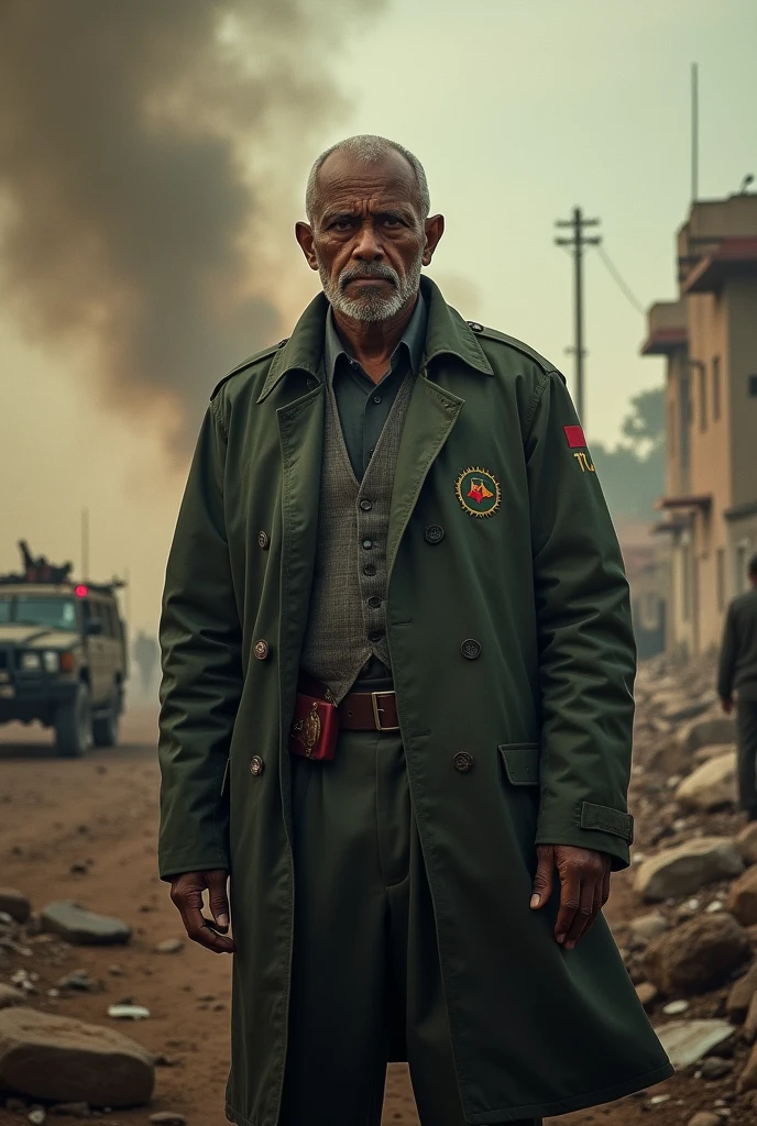 Generate a photo for the current situation of Debretsion and TPLF