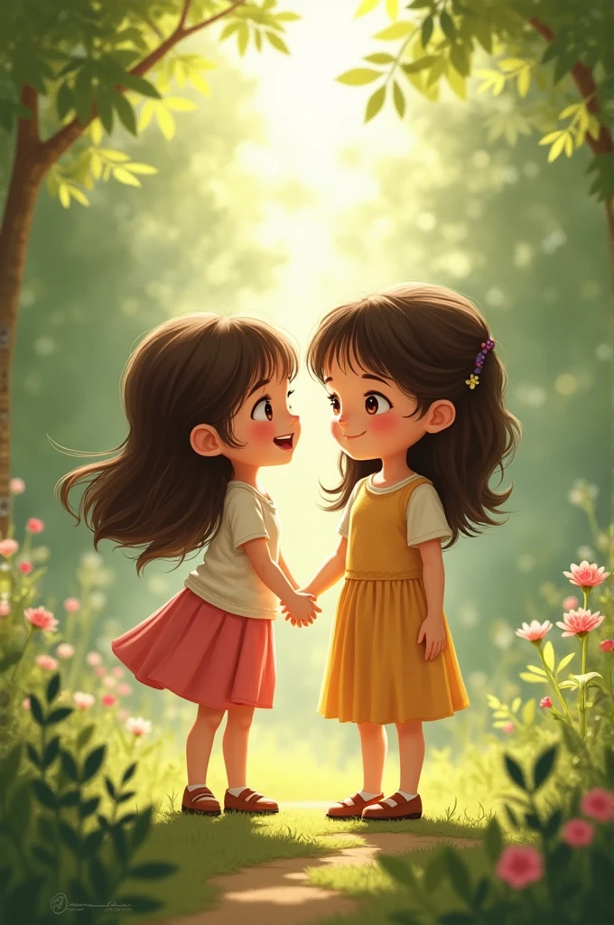 Girl and her friend