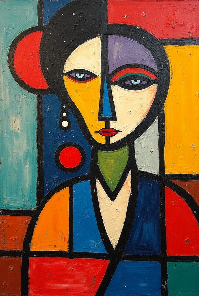 Vasily Kandinsky colorful style, Paris,