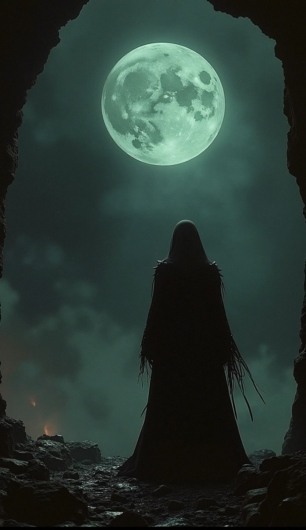 dvd screengrab, from 1980 dark fantasy film, earth
