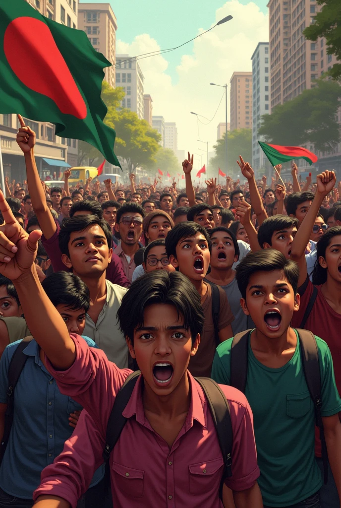 Student movement in Bangladesh. Where it will be written, Awami League leave the country on August 15