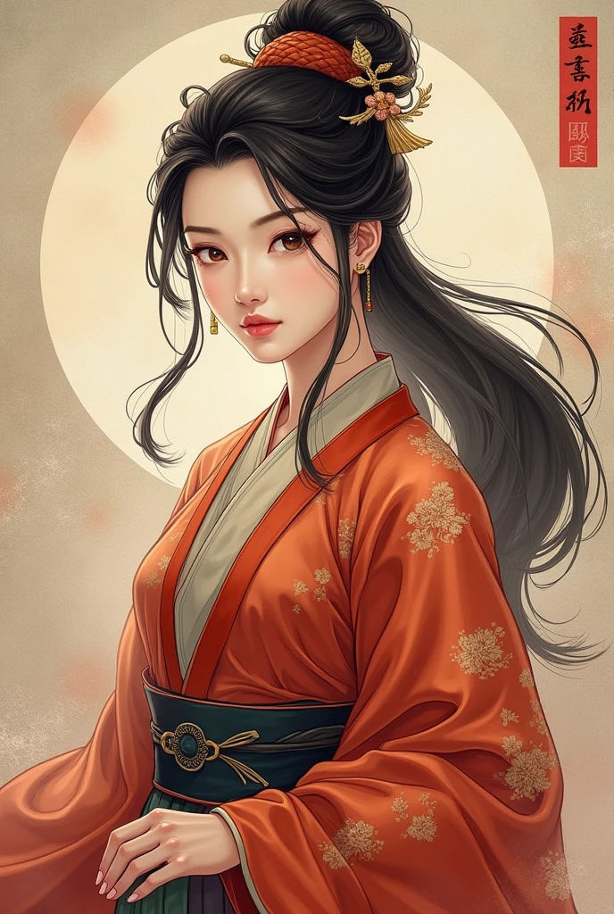 Two-dimensional female hero in ancient China