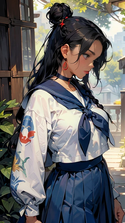 (1 girl),large chest, chest, Sunburn, Fresh skin, Sweat on the skin, biondeのウェーブヘア, Punk T-Shirt, Punk Girl (Very detailedCG unity 8k wallpaper), (masterpiece), (Highest quality), (Very detailed), (Best illustrations), (Best Shadow), (absurdes),
BREAK
girl, Sweat, vapour, medium chest, Browsing Caution, shy, View your viewers, ((masterpiece)), (Highest quality), (work), Art Nouveau watercolors , Moon Goddess , big chests,gown,String,Show me your neck,Exposing shoulders,Showing your belly button,Camel toes are exposed,Big eyes, length, Thick eyelashes, Fuller lips, Dark red eyes, hair length and thick, high ponytail, Chubby, Flower-like_background, Intricate designs and patterns in the style of Alphonse Mucha.From the butt ((masterpiece)), (Highest quality), Official Art, Very detailedCG,
One girl, Sailor Moon, Blue eyes, bionde, length hair, Hair Bun, jewelry, Sailor Warriors, Blue sailor collar, Red choker, Twin tails, Red Bow, Blue Skirt, Have binoculars, Outdoor, forest,(masterpiece:1.2、Highest quality、Tmasterpiece)、1 female、、classroom、zero、(sSunburnding)、whole body、bionde、ponytail、Blue eyes、(Sailor suit:1.5)、(Dark Skin:1.4)、Big chest、(Grab the left arm:1.3)、Long sleeve、corset、Earrings、lipstick、pantyhose、Very Sweaty、necklace、Hair Bun、mini skirt、blush、Cover the chests、Bangs braids、(Thick lips:1.2)
