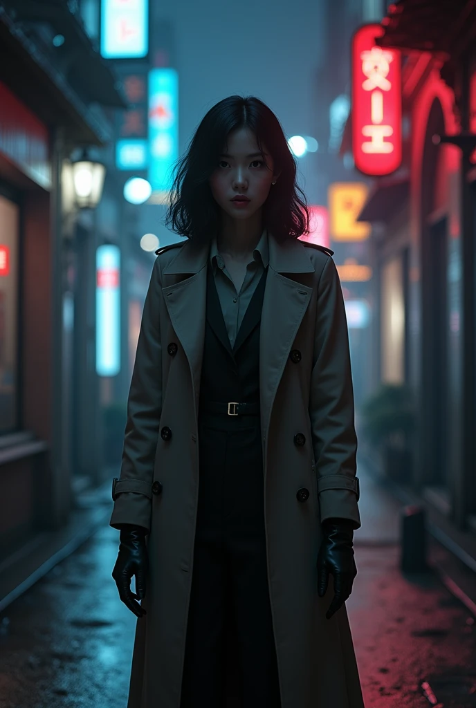 A detective Korean women