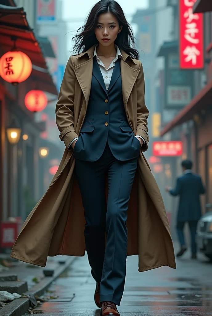A detective Korean women
