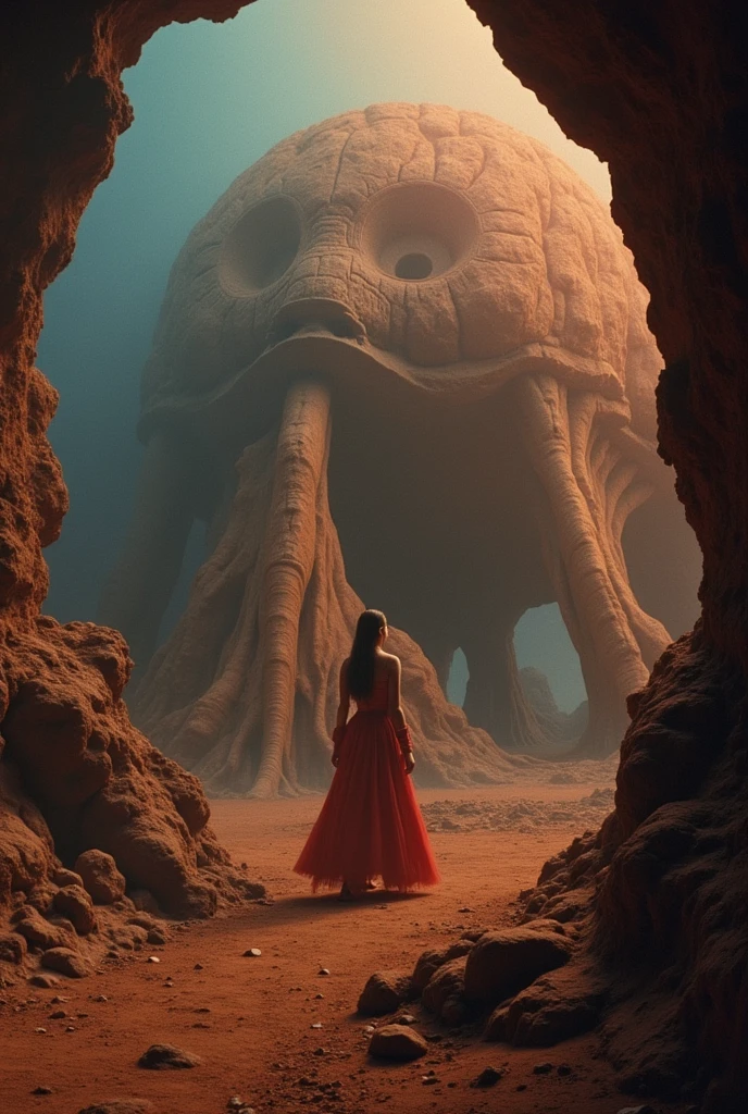 4k screen grab, surreal scene, 1976 fantasy film the dream quest, directed by Alejandro jodorowsky, super panavision 70