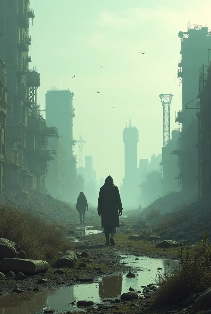the destruction of human civilization in 2150 of reality