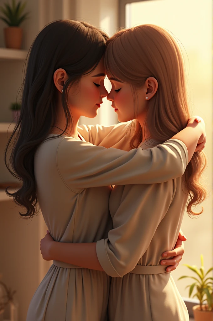 Make them Hug each other