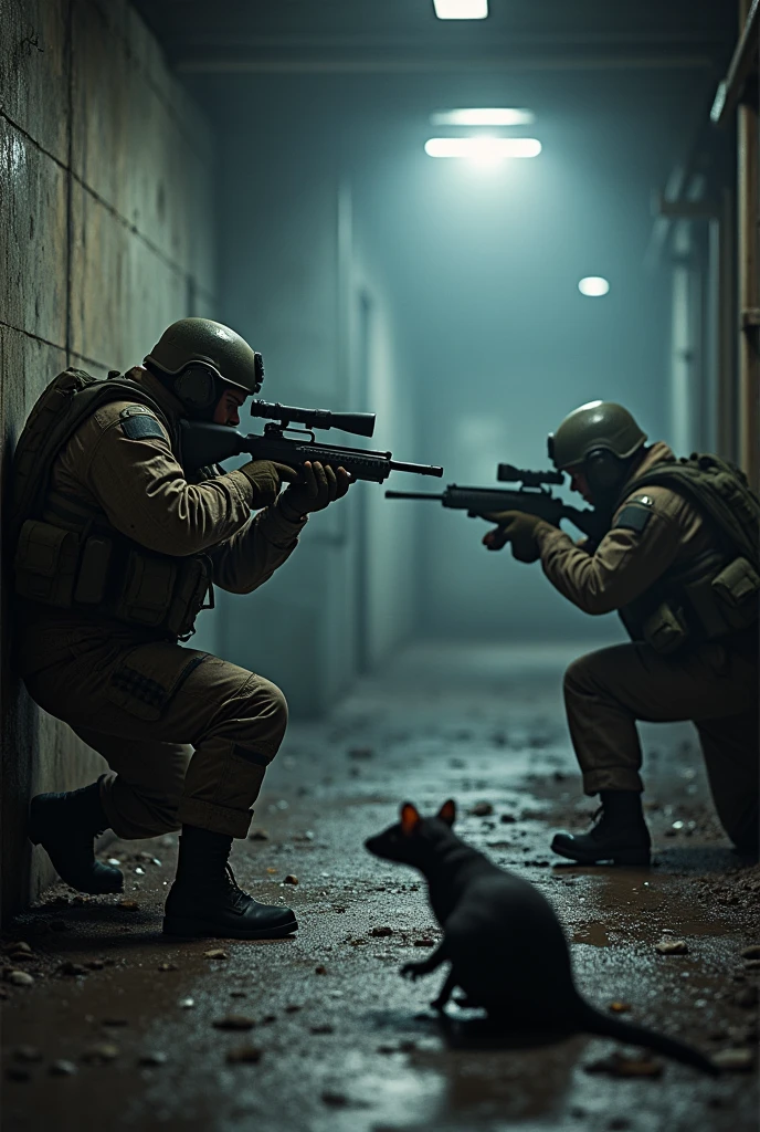 Special forces soldiers use snipers, rats, and pipes to play Arena Breakout."     