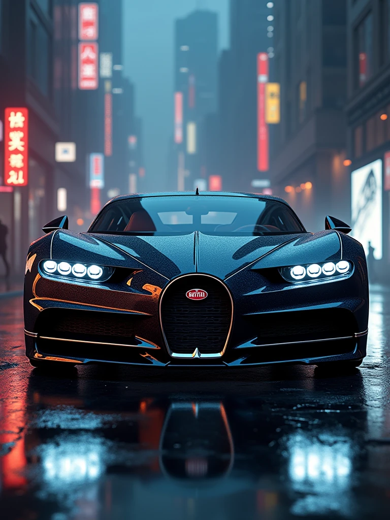 Bugatti The Black Car