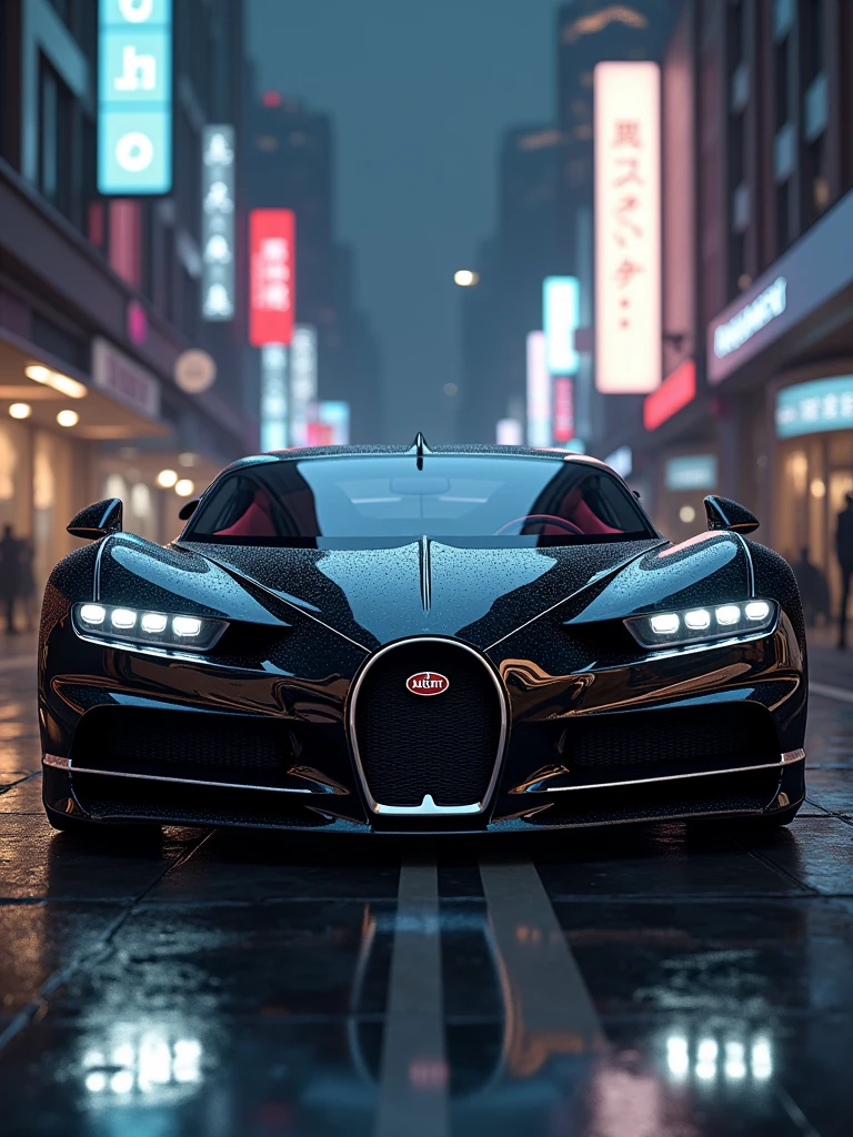 Bugatti The Black Car