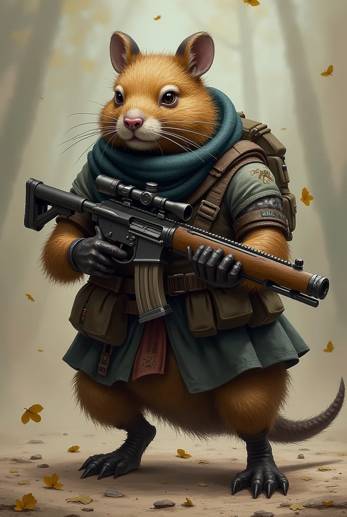 The Rat-Tub Soldier uses a sniper.