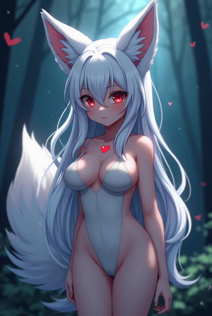 [One Fox Girl, Female Very Sexy Body, Blue and Red eyes, Hearts, White Hair, Female Long Hair, Female Fluffy Body, Female Big Fox Ears, Female White Big Fox Tail, velu female, Skinny, cute, Very Huge Breast, Tits, Adult, Tall, Cute, Naked, Blushing, Female Orgasm] [One Fox Boy, Male White Hair, Male White Skin, Male Red eyes, Male White Fox Tail, Male Sex Penetration, Love Eyes, Male Big Chest Furr, velu man, Male Very Huge Penis, Abs, Male Very Big Testicule, In Forest, Night, Cute, Naked, Blushing, Sexual Pose]