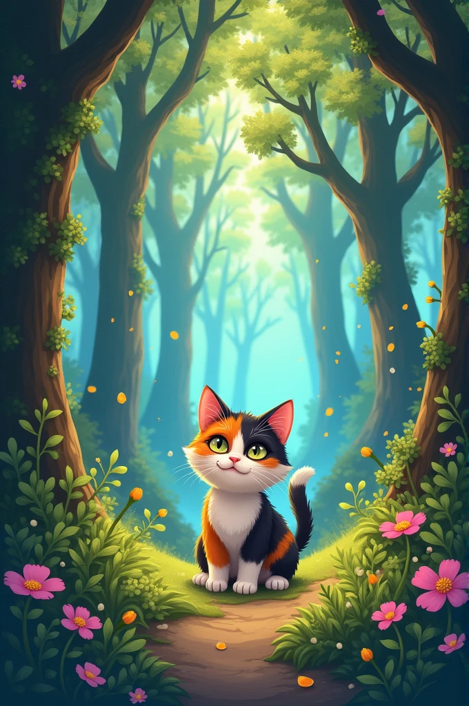 Ali cat and trees
