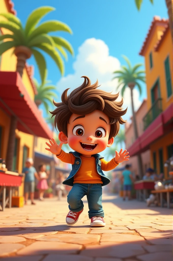 Mesi he play in the town in Argentina