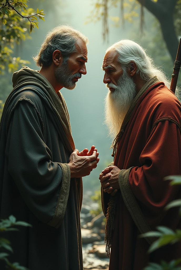 , and repented of his mistakes. The sage then forgave him, but he had learnt that bad deeds always have bad consequences.