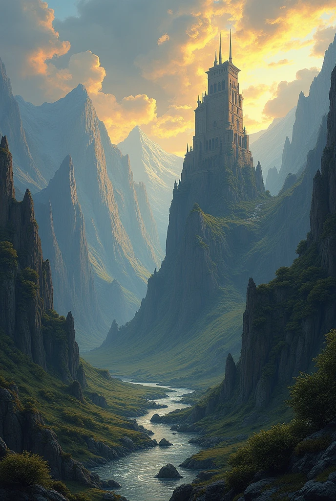 Dungeon and Dragon Landscape 