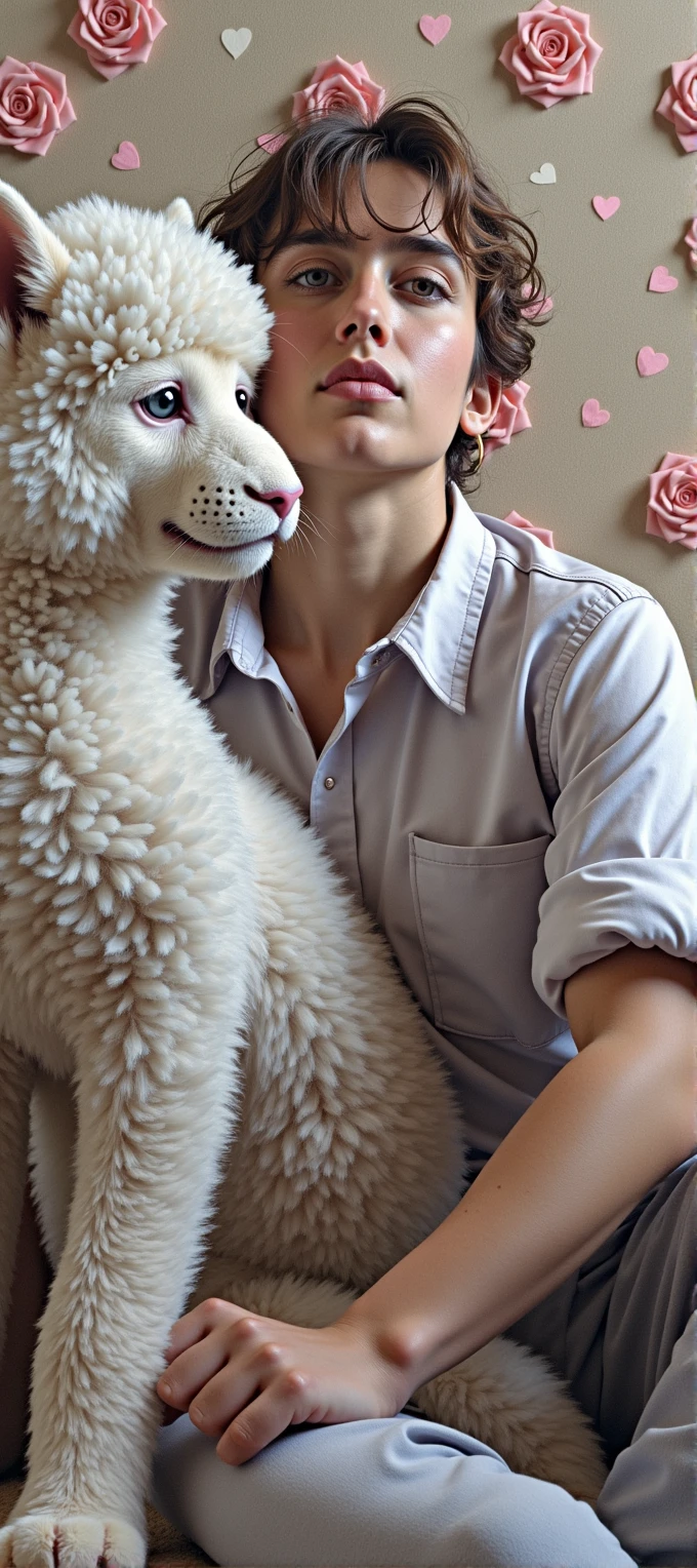 I want this picture in a pink heart surrounded by I love you Dija