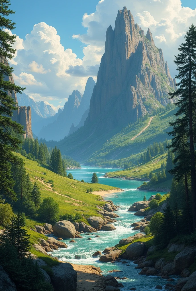Dungeons and Dragons Landscape Version