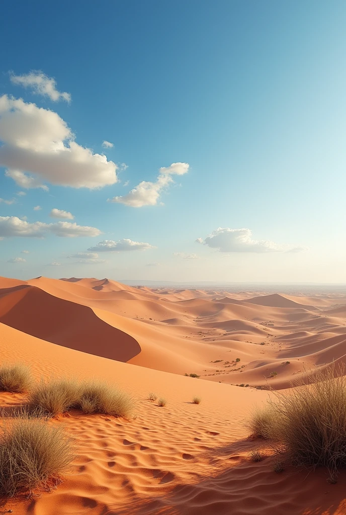 Oasis desert landscape