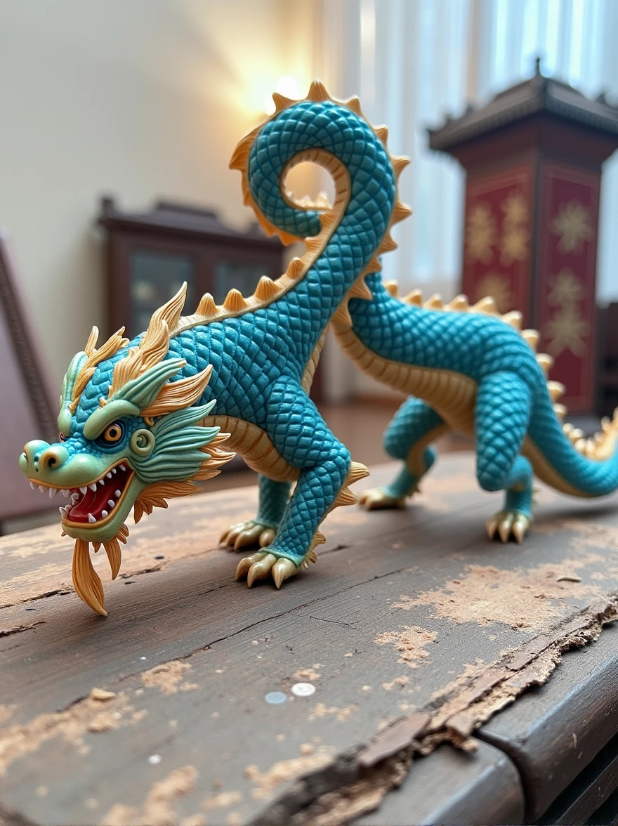 masterpiece, best quality, Make friends with the Chinese dragon, pleasure, Happy, bright, dragon,