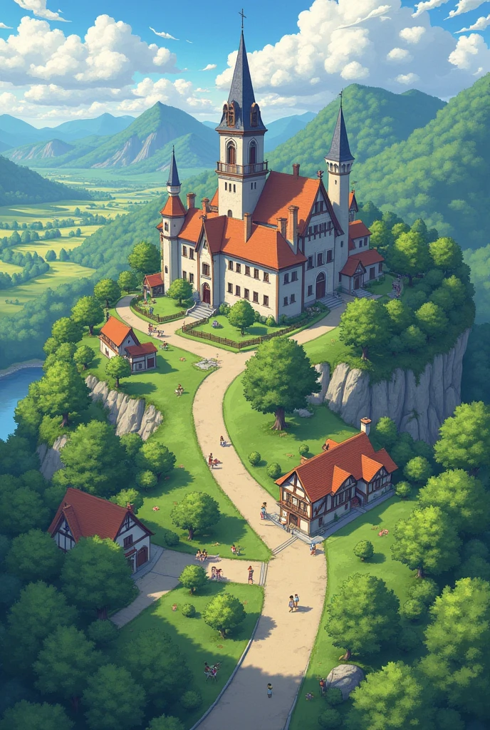 Ville region pokemon version réaliste 