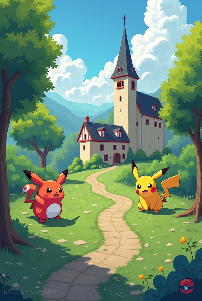 Ville region pokemon version réaliste 