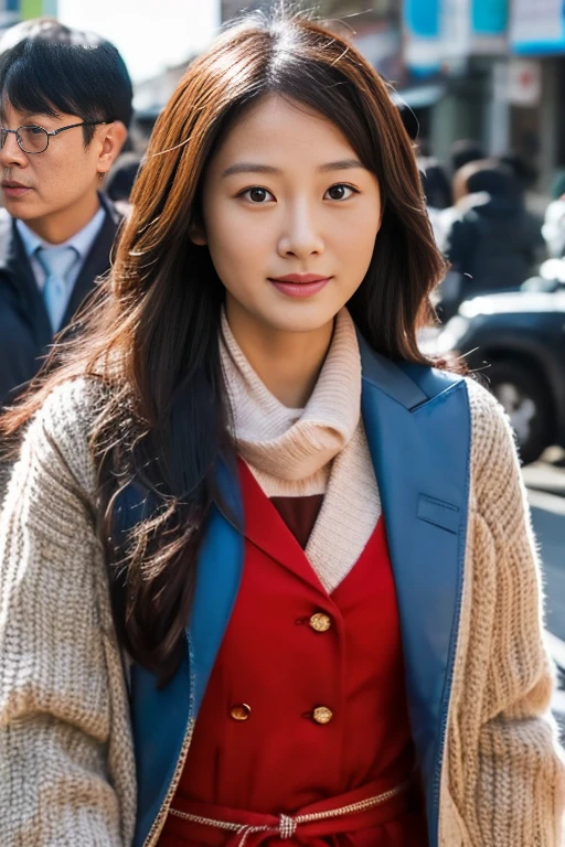 Jiang Bo's beloved concubine, Brown Hair, Big Breasts, Big Butt, Japanese Beauty,